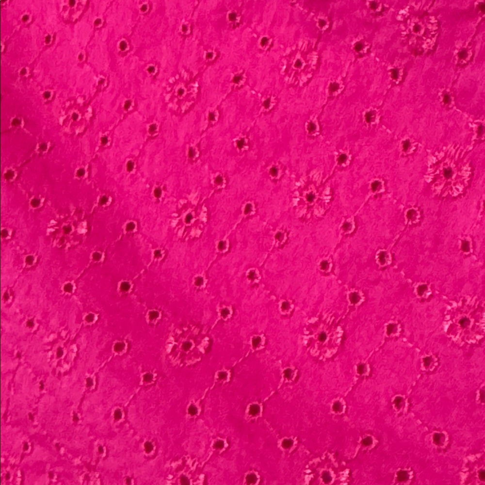 LOFT Raspberry Eyelet Blouse - image 2